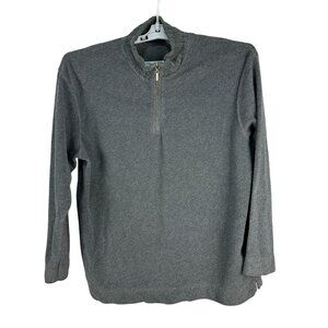 Catalina Ladies XL Charcoal 1/4 Zip Pullover Long Sleeve Fleece Polyester Korea